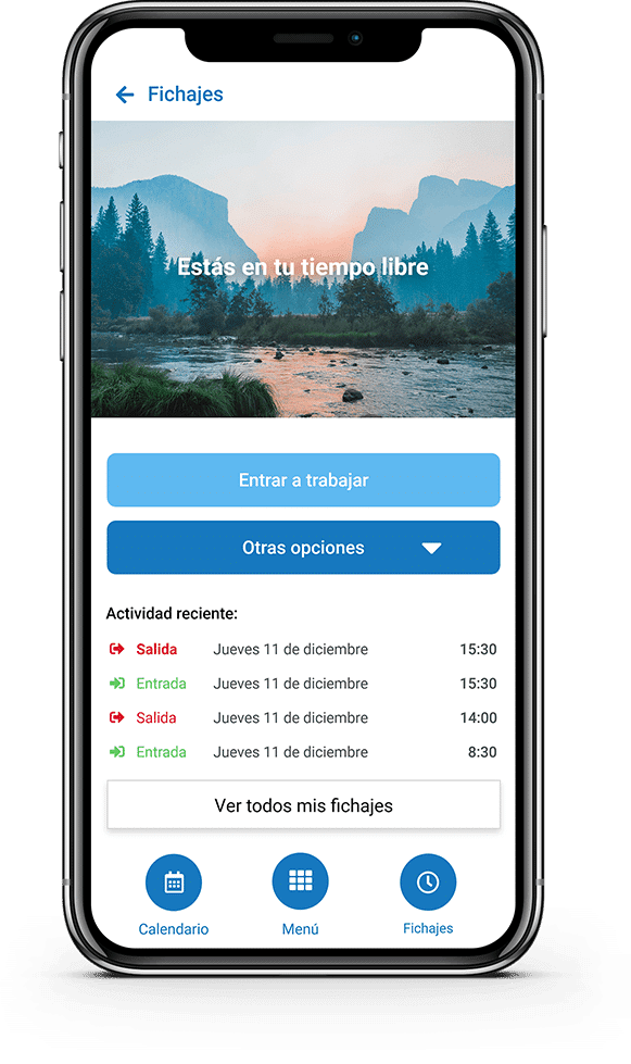 Fichar con HRLOG