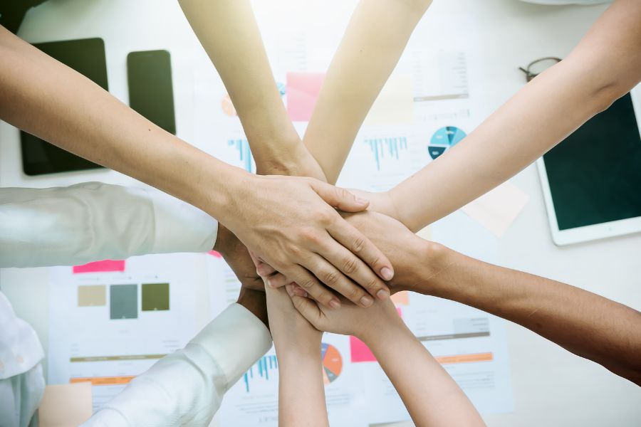 trabajo en equipo en una empresa